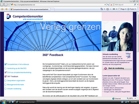 Competentiemonitor 360° Feedback