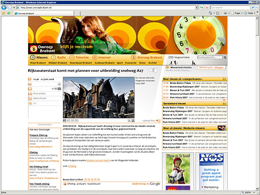 Omroep Brabant Nieuwsartikel