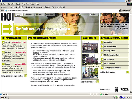 HOI-Makelaars Homepage