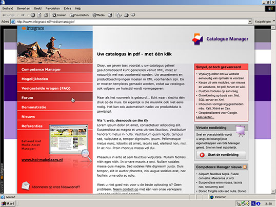 Catalogue Manager Productsite