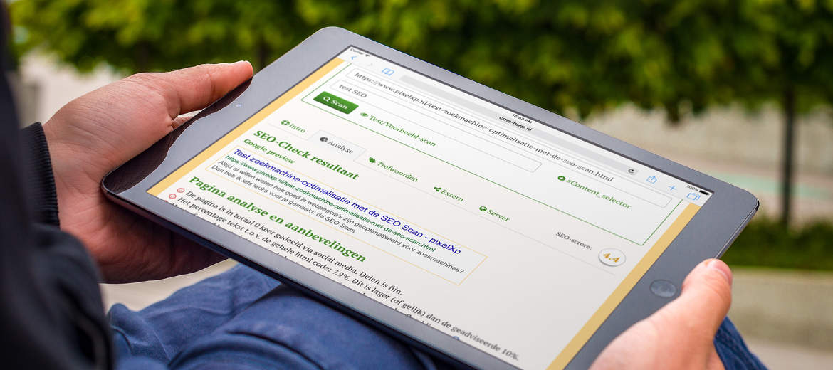 SEO Tips: Maak gebruik van de SEO Scan